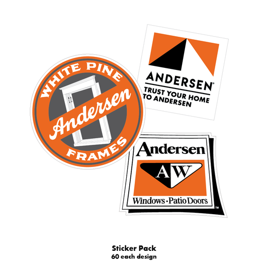 AW Sticker Pack (3 Sticker Designs/20 Each)
